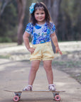 SAPPHIRE SHORT SLEEVE T-SHIRT - Toots Kids