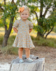 SHARLAYLA FRILL DRESS - Toots Kids