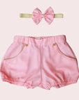 SOFT BERRY PINK SHORTS - Toots Kids