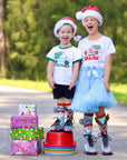 TIS THE SEASON GREEN T-SHIRT - Toots Kids