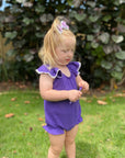 ULTRA VIOLET ROMPER - Toots Kids