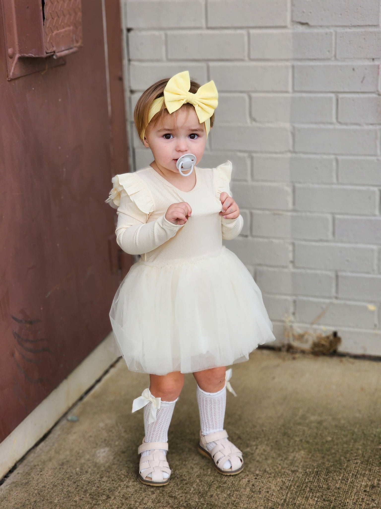 WHITE TUTU DRESS - Toots Kids