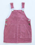 WOODROSE OVERALL DRESS - Toots Kids