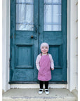 WOODROSE OVERALL DRESS - Toots Kids