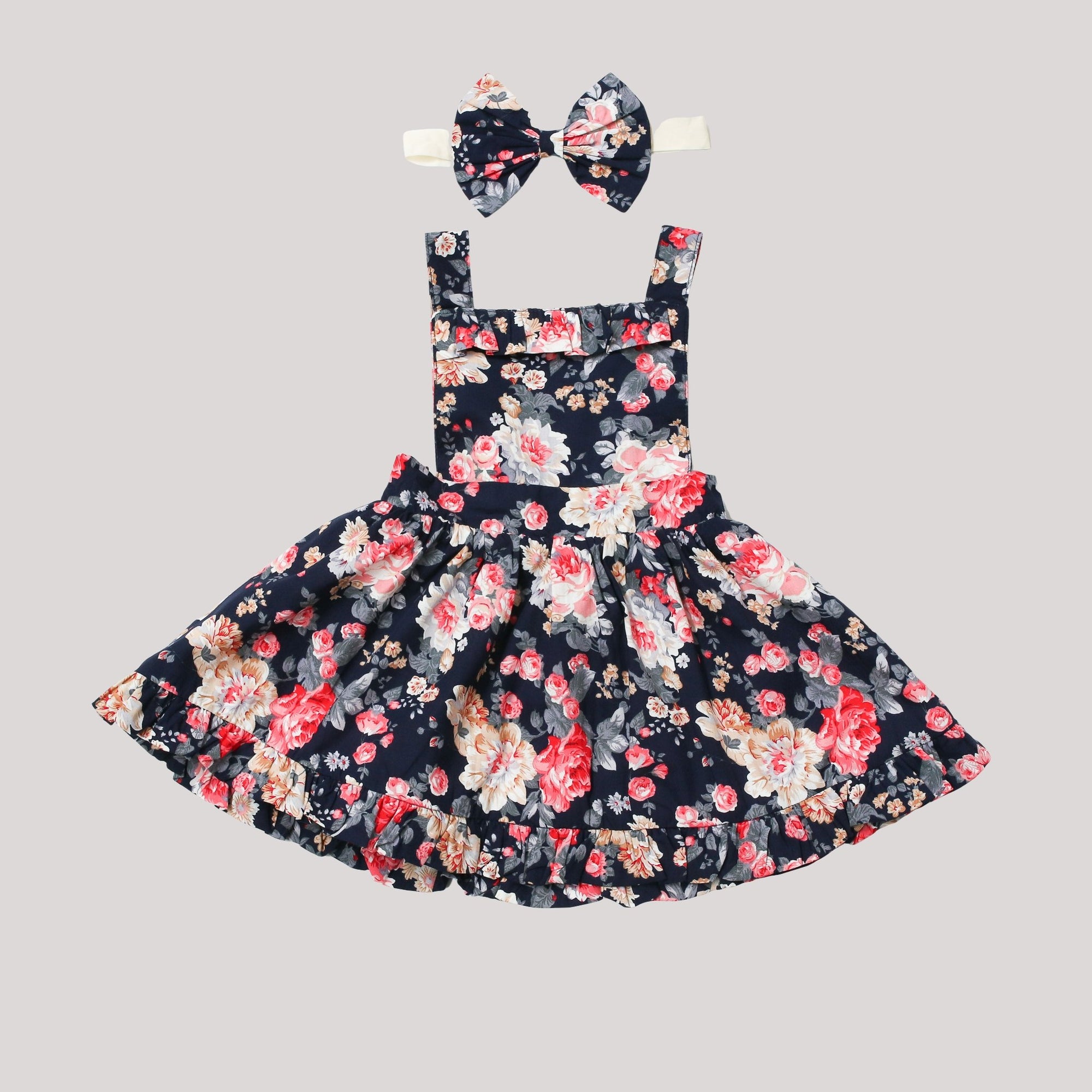 ZOE FRILL PINNY - Toots Kids