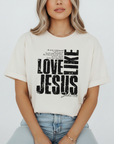 LOVE JESUS VALENTINE'S DAY TSHIRT (more colours and styles)