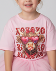 HIGHLAND COW RED XOXO VALENTINE'S DAY TSHIRT (more colours and styles)