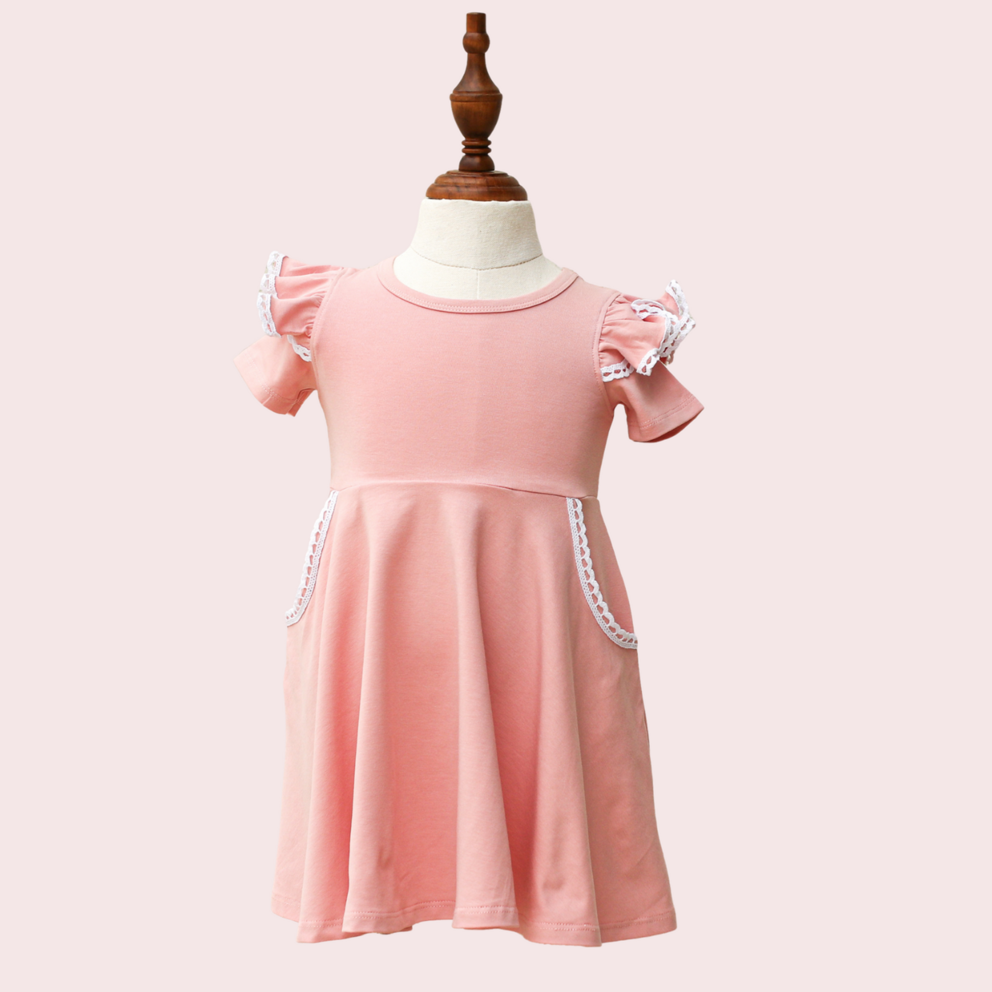 Baby girl 2025 light pink dress