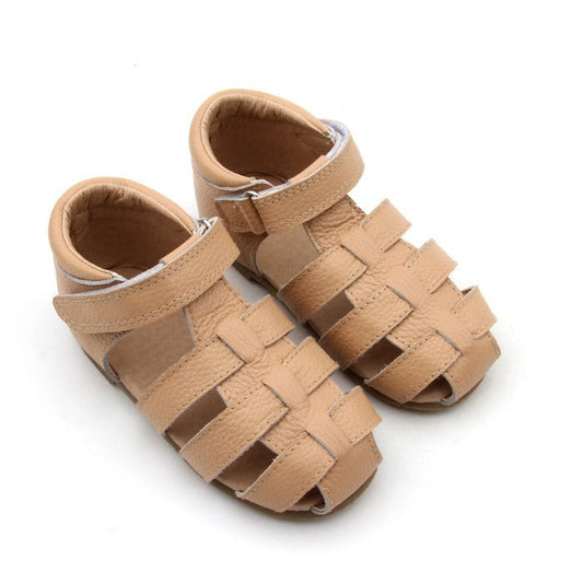 Beige Sandals - Toots Kids
