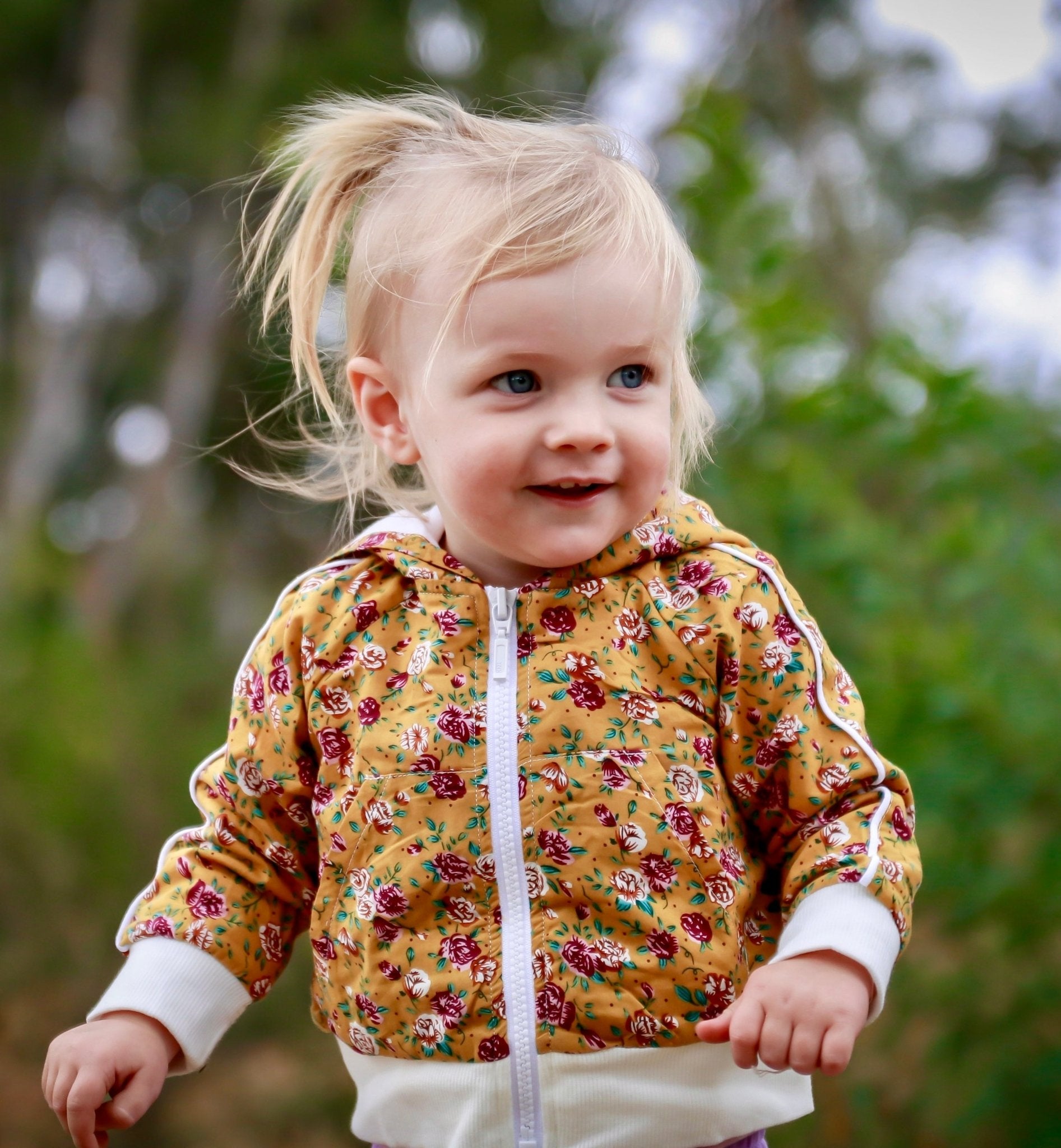 BETTY FLORAL HOODIE - Toots Kids