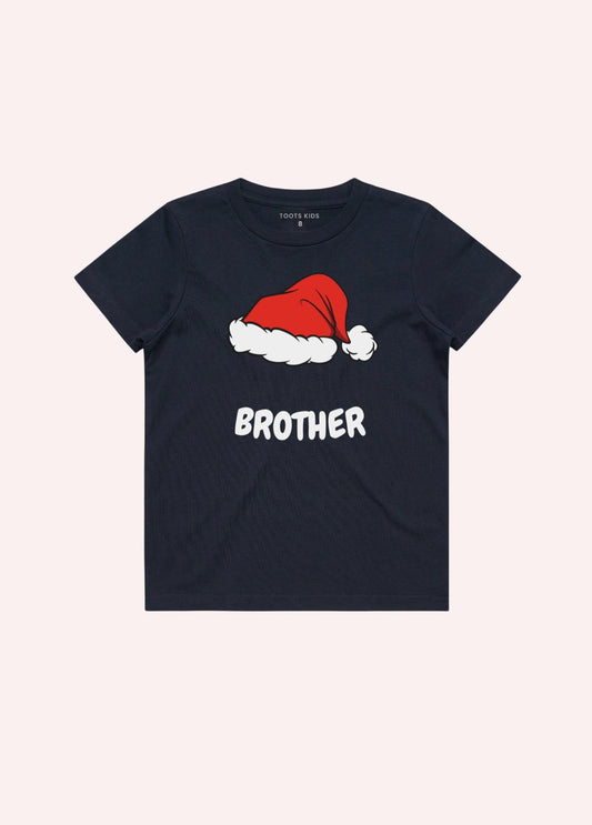 BROTHER CHRISTMAS KIDS T-SHIRT - Toots Kids
