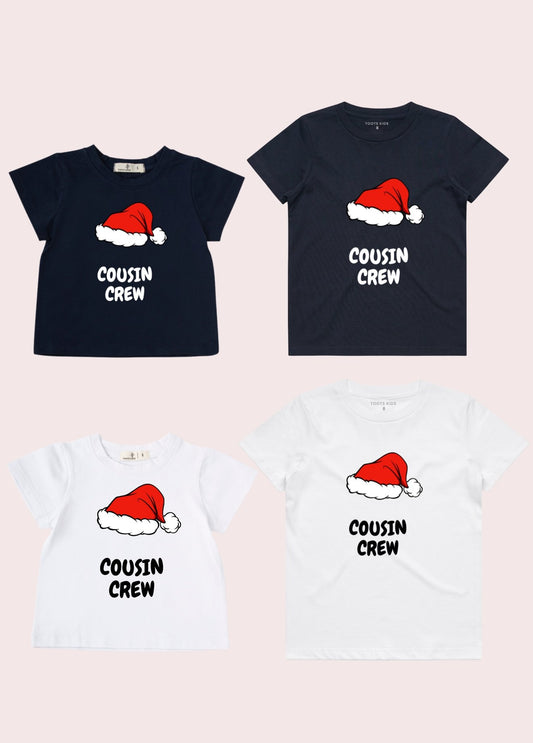 COUSIN CREW CHRISTMAS KIDS T-SHIRT - Toots Kids