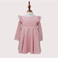 pink twirly dresses