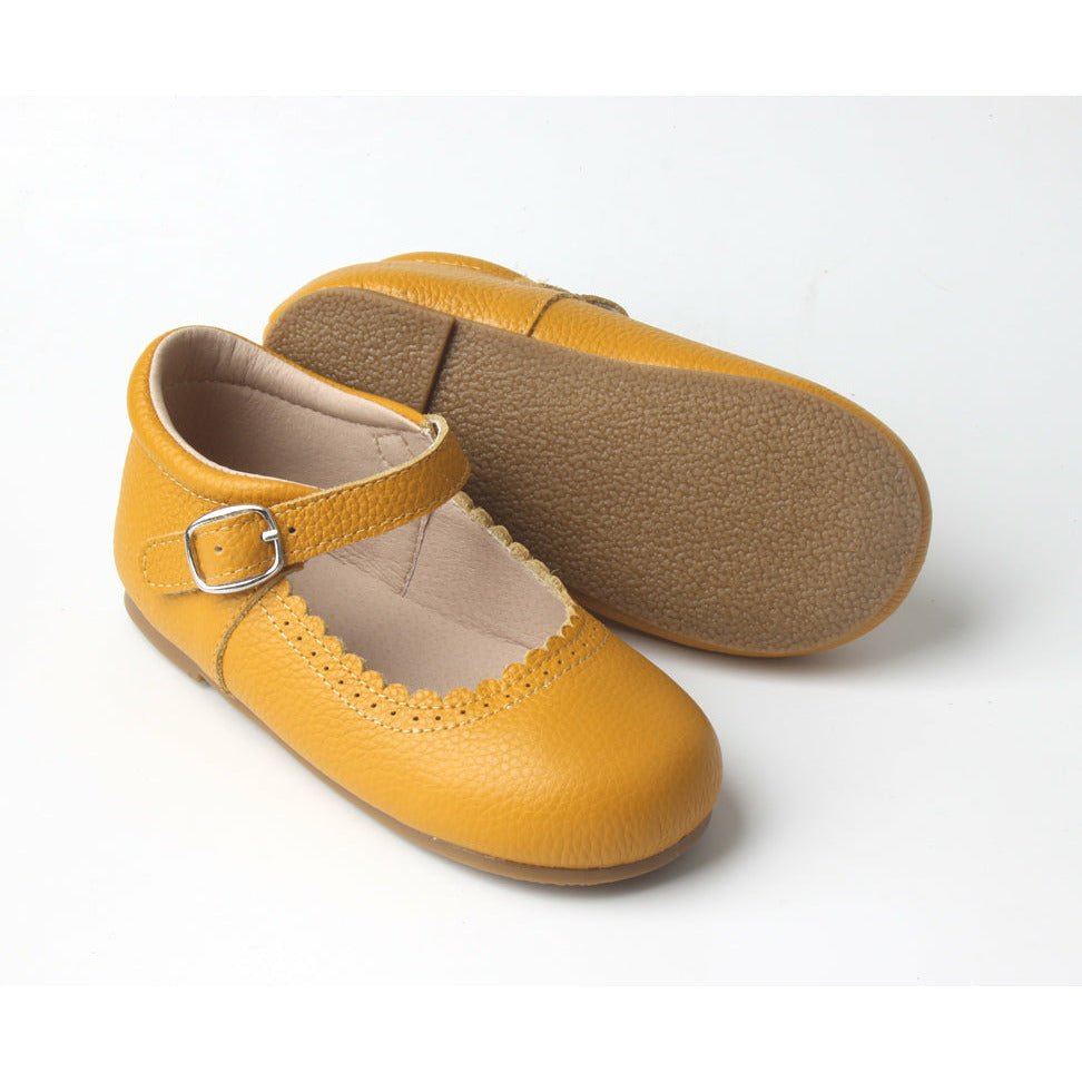 MUSTARD MARY JANE SHOES - Toots Kids