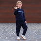 NAVY TRACKPANTS - Toots Kids