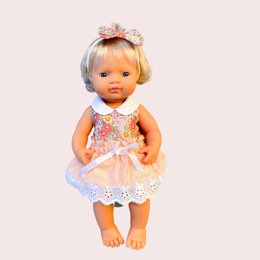 PEACHY SKIRT FOR MINILAND DOLL - Toots Kids
