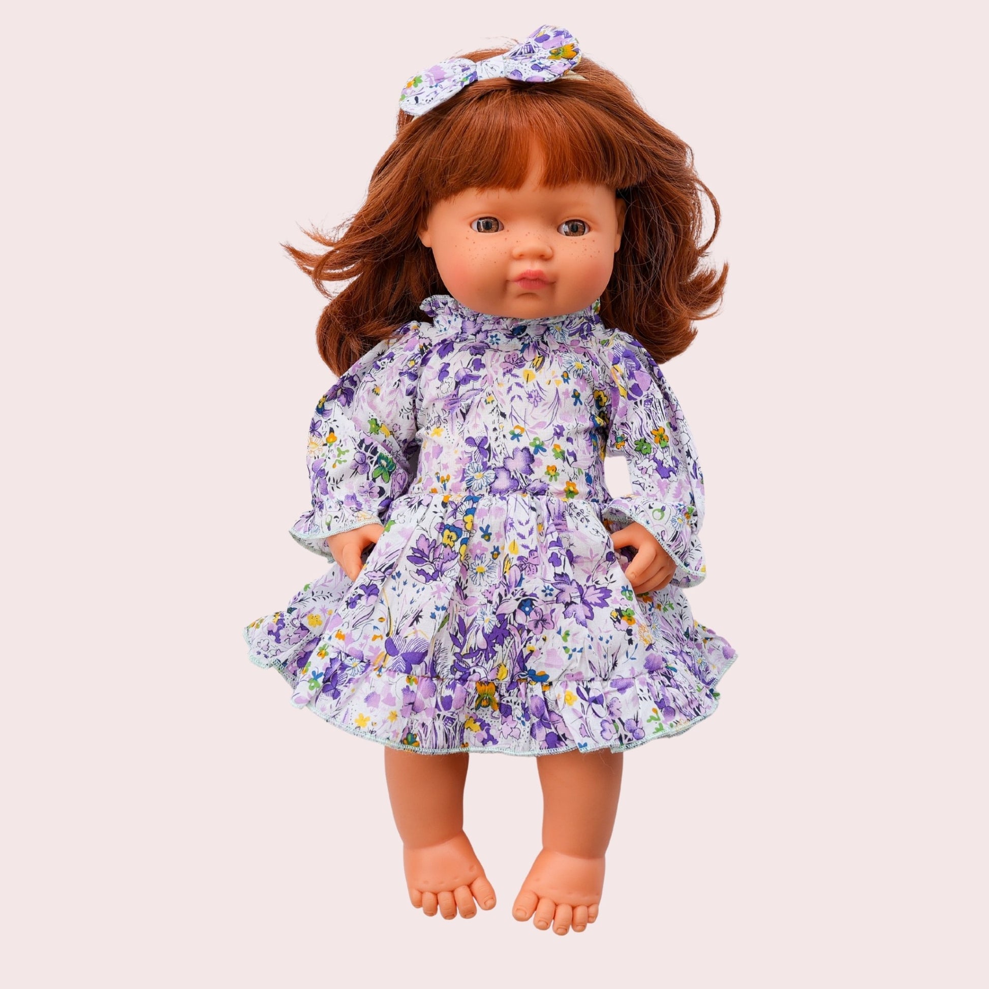 SIA FRILLY DRESS FOR MINILAND DOLL - Toots Kids