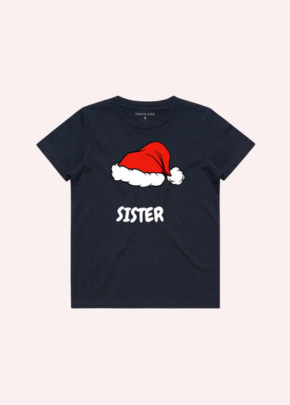 SISTER CHRISTMAS KIDS T-SHIRT - Toots Kids
