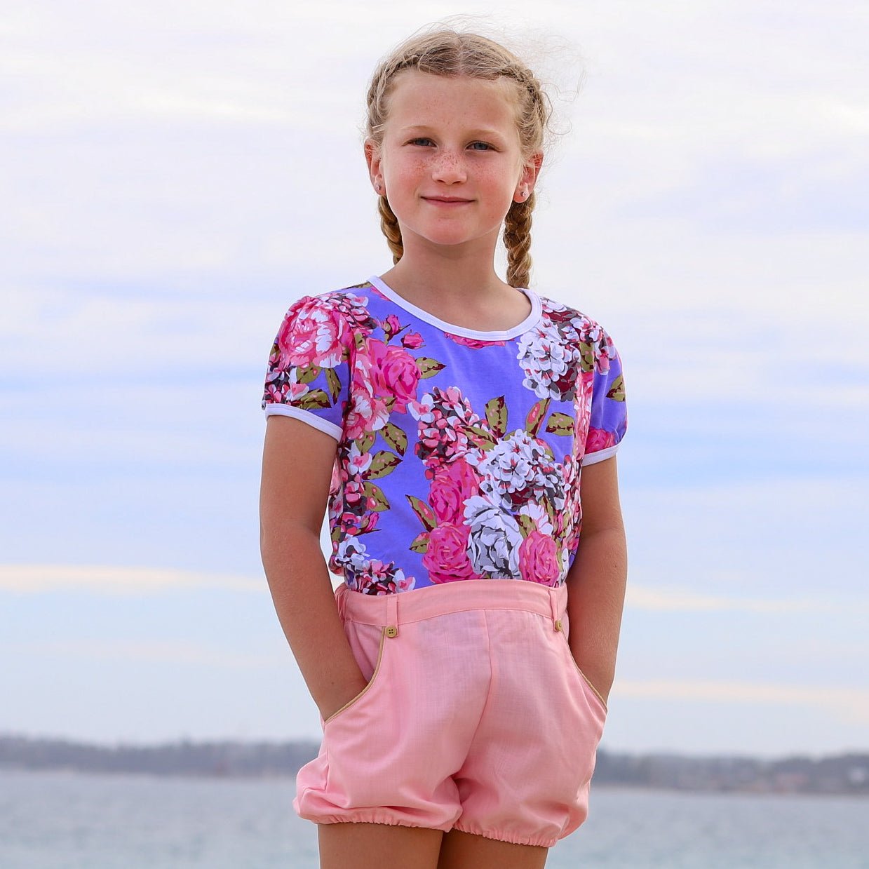 SOFT BERRY PINK SHORTS - Toots Kids