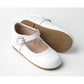 WHITE MARY JANE SHOES - Toots Kids