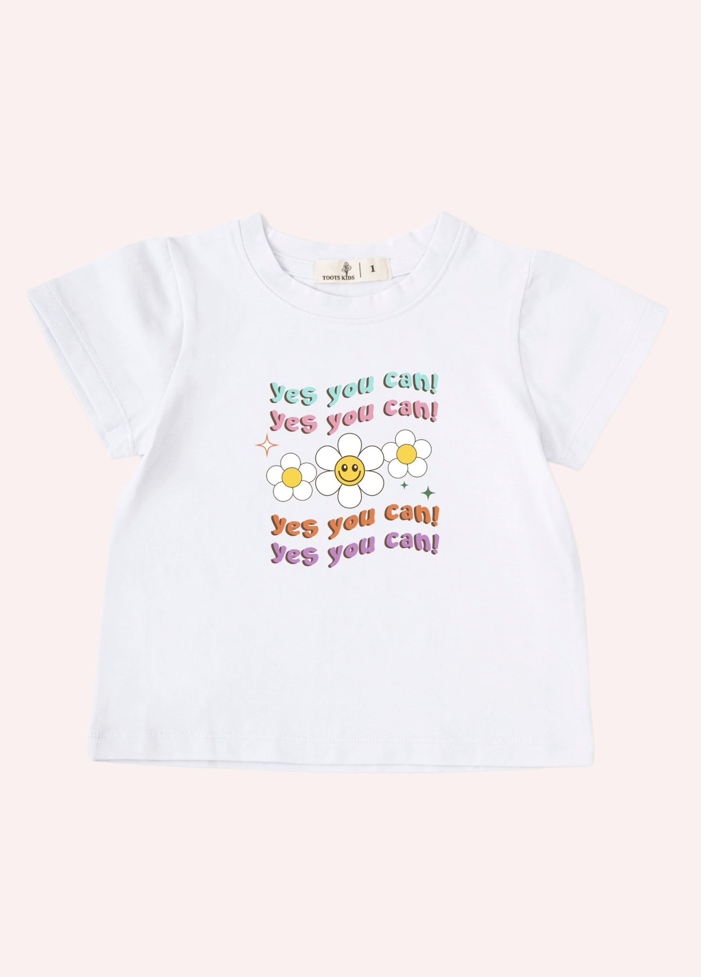 YES YOU CAN KIDS T-SHIRT - Toots Kids