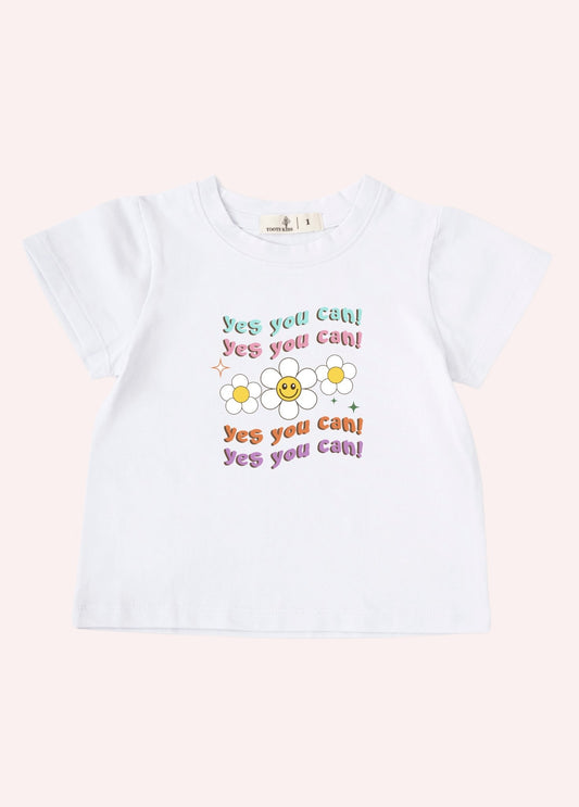 YES YOU CAN KIDS T-SHIRT - Toots Kids